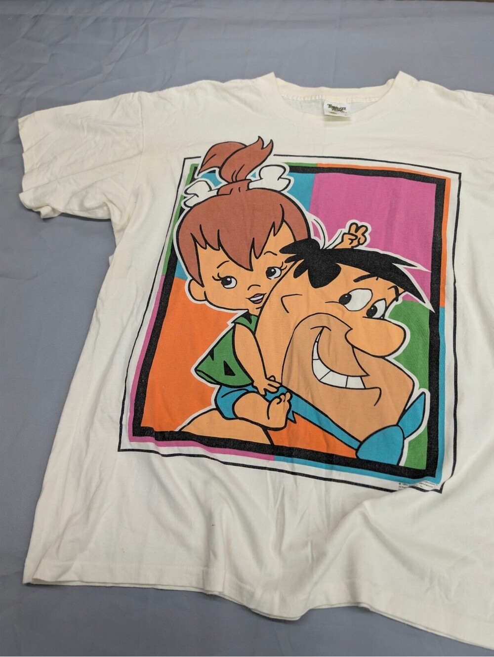 Vintage Flintstones Pebbles Fred T Shirt XL Tennessee River